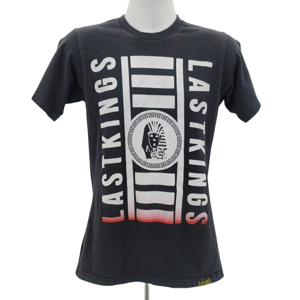Last Kings Black Egyptian Graphic T-Shirt Mens Small